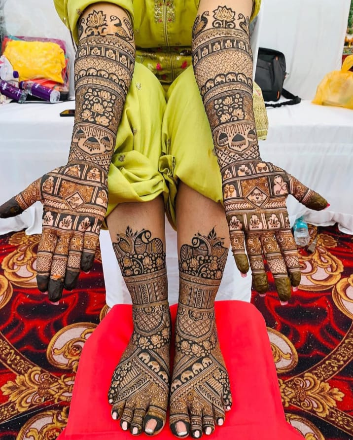 Mehndi portfolio 3 — Indian bridal henna