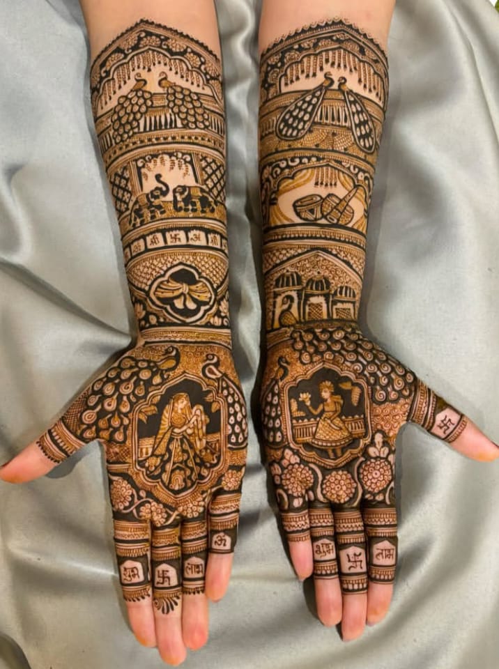 Mehndi portfolio 5 — Indian bridal henna